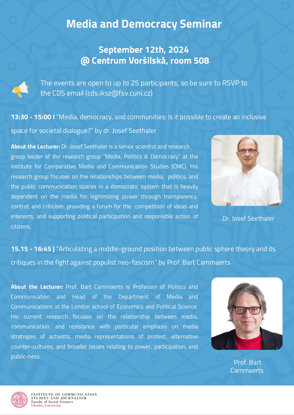Media and Democracy seminar