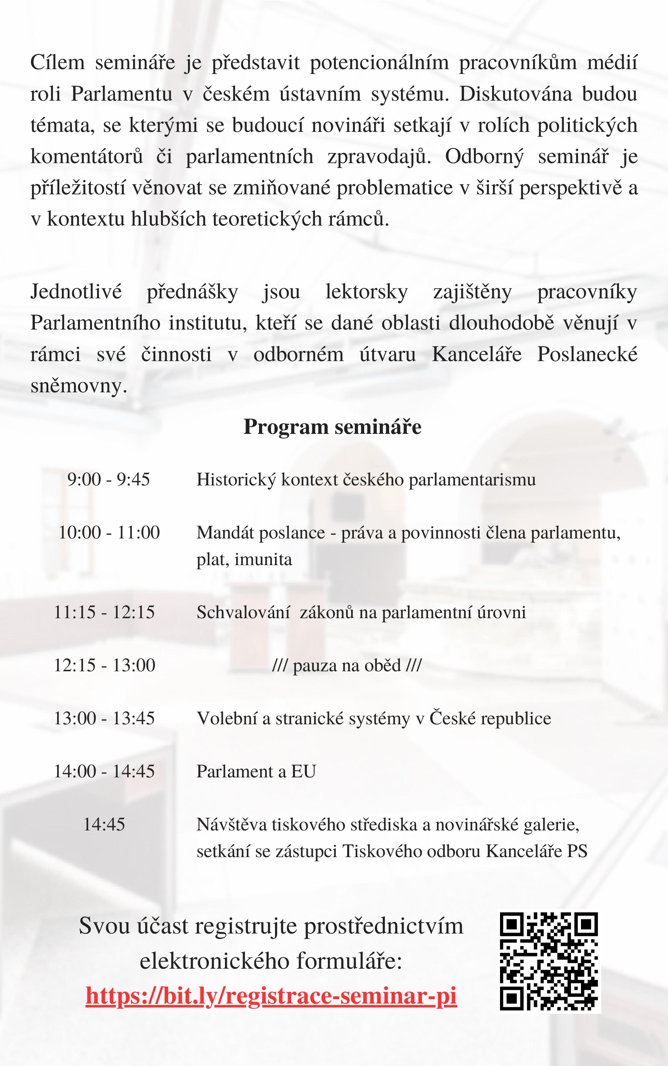 Český parlamentarismus
